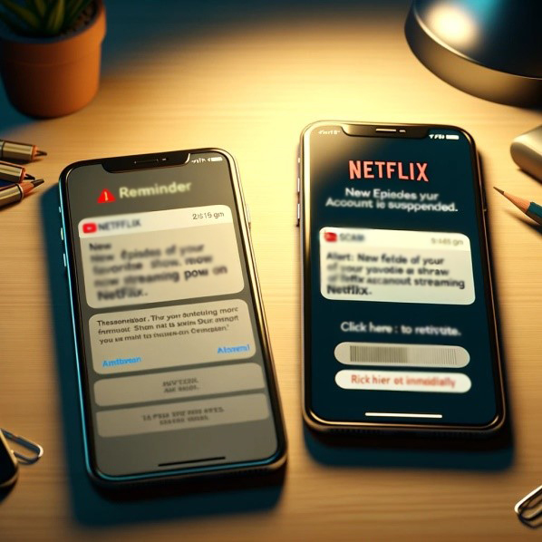 How to Identify a Netflix Scam Text