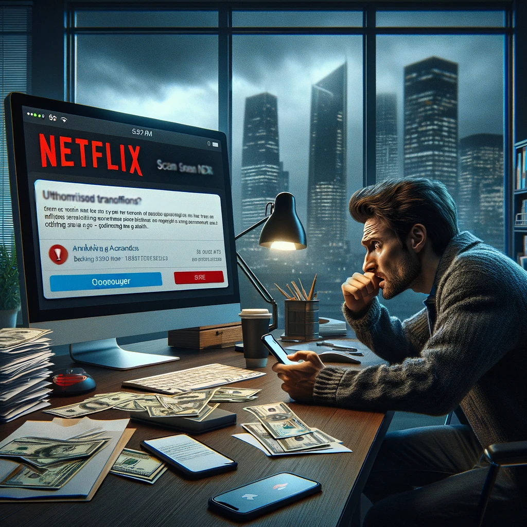 The Risks of Falling for Netflix Scam Emails