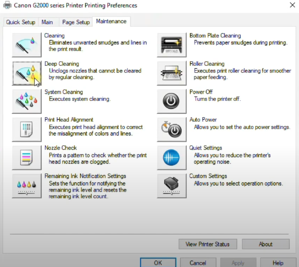 Preventive Measures to avoid Canon Error Code 5200