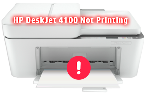 HP DeskJet 4100 Not Printing