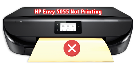 HP Envy 5055 Not Printing