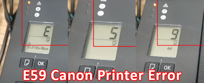 E59 Canon Printer Error